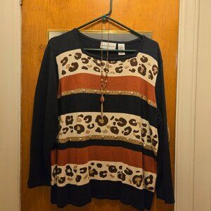 Alfred Dunner3/4 sleeve Sweater (XL)